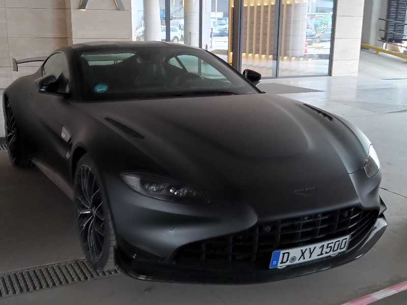 Aston Martin Vantage spotted in Skopje