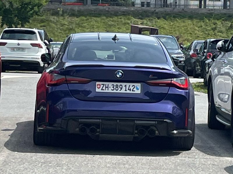 BMW M3 spotted in Chur