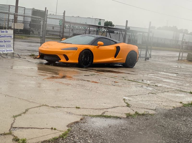 McLaren GT spotted in Gary