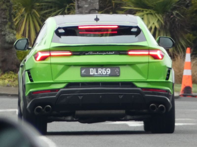 Lamborghini Urus spotted in Christchurch