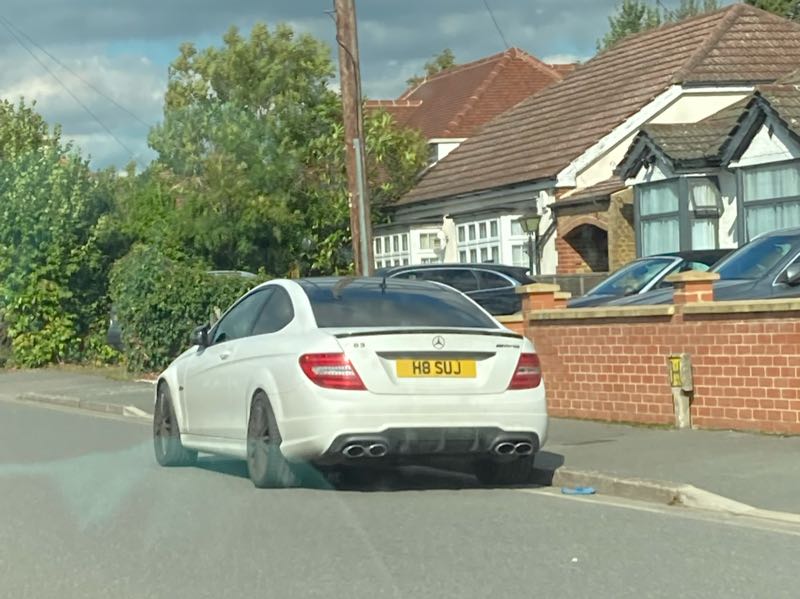 Mercedes-Benz C63 spotted in Basildon