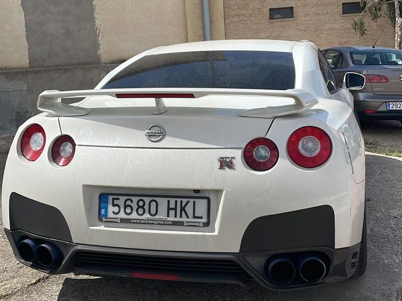 Nissan GT-R (2017) spotted in Lleida, Spain