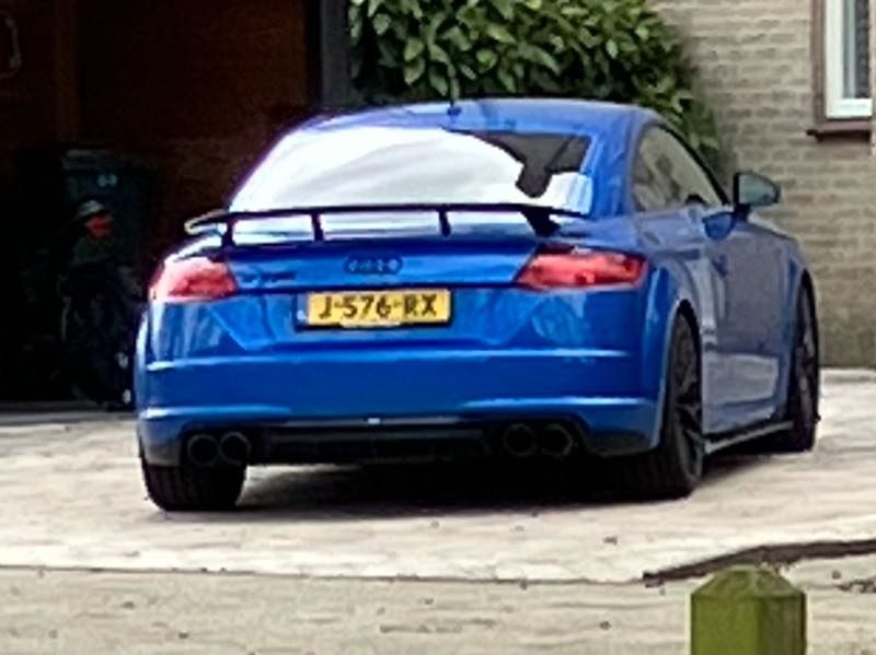 Audi TT RS spotted in Hrymailiv