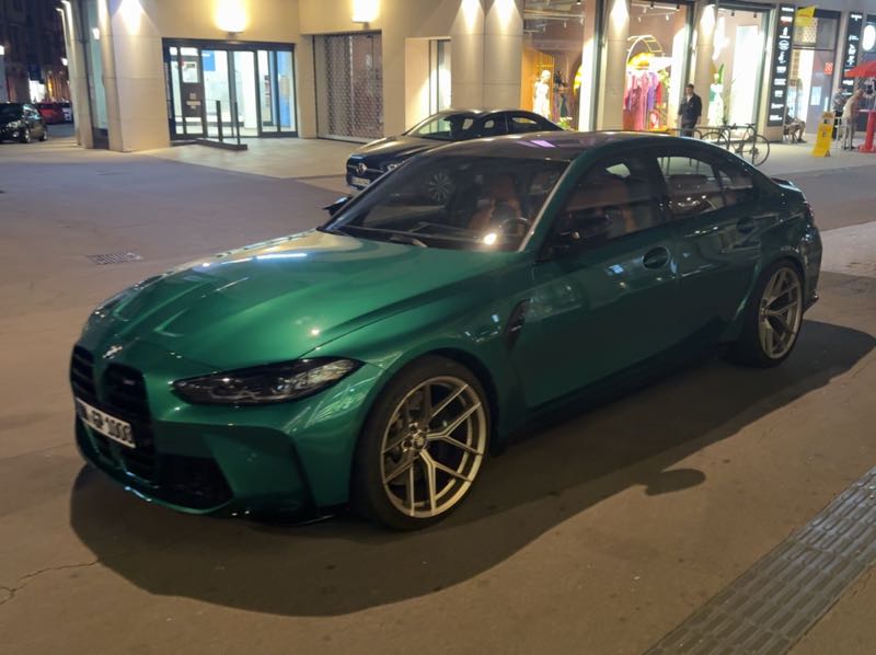 BMW M3 (2021) spotted in Stuttgart, Germany