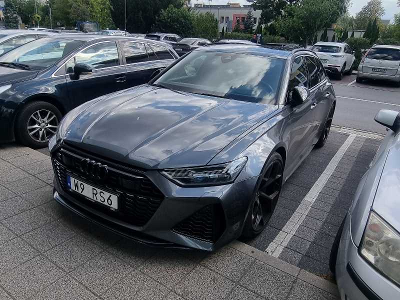 Audi RS6 spotted in Wawer