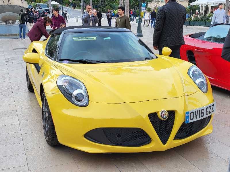 Alfa Romeo 4C Spider spotted in Monaco