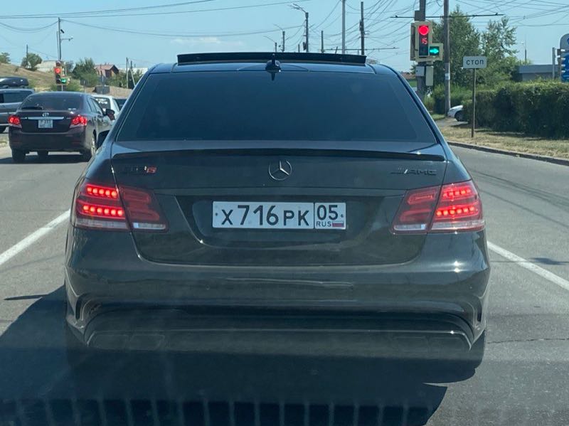 Mercedes-Benz E63 AMG spotted in Ulan-Ude