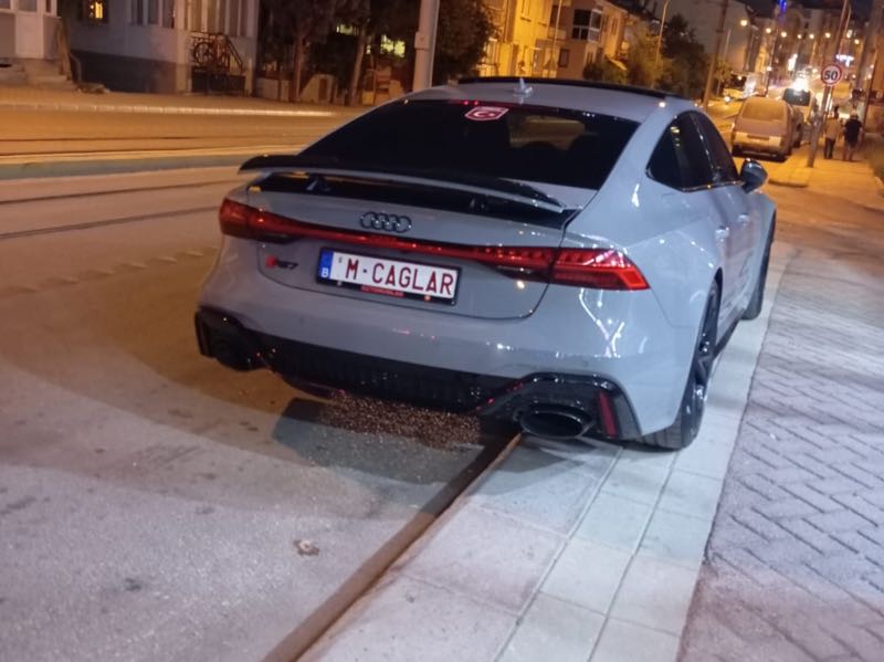 Audi RS7 spotted in Eskişehir