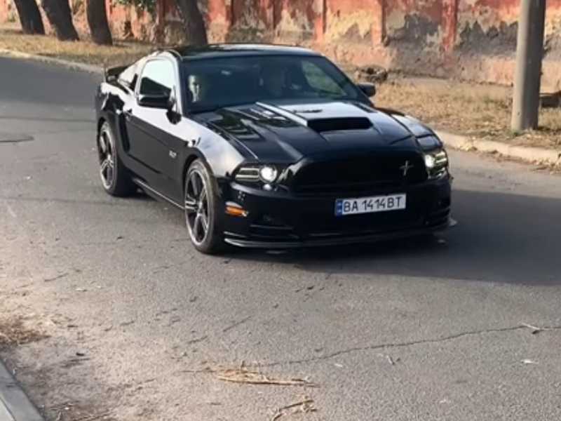 Ford Mustang GT spotted in Kropyvnytskyi
