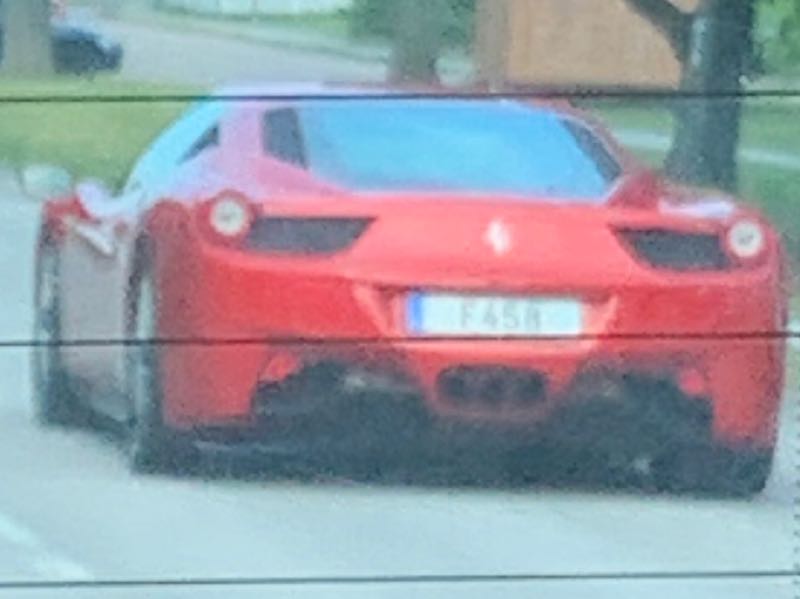 Ferrari 458 Italia spotted in Uppsala