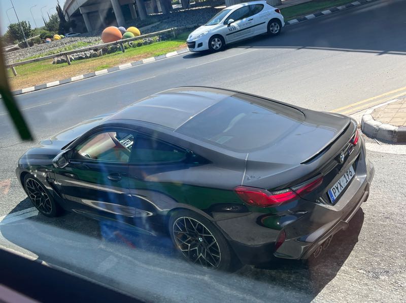 BMW M8 spotted in Nicosia