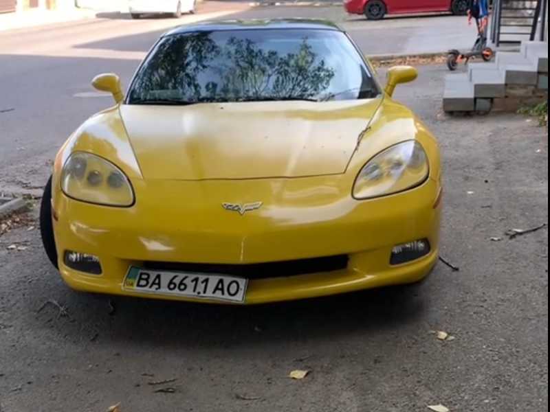 Chevrolet Corvette spotted in Kropyvnytskyi