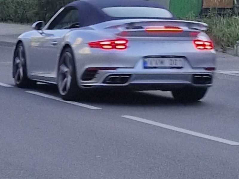 Porsche 911 (2017) spotted in Vilnius, Lithuania