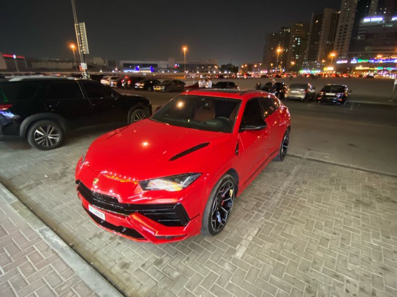 Lamborghini Urus spotted in Sharjah