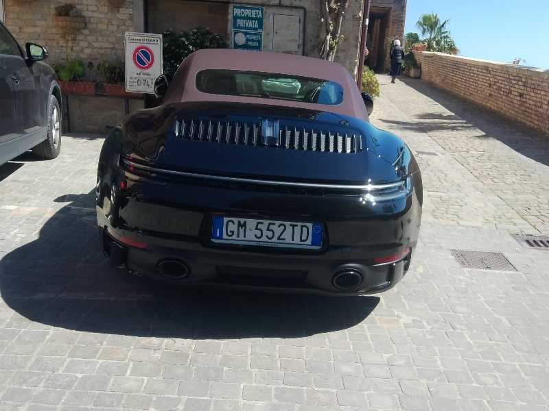 Porsche 911 Cabriolet spotted in Porto San Giorgio