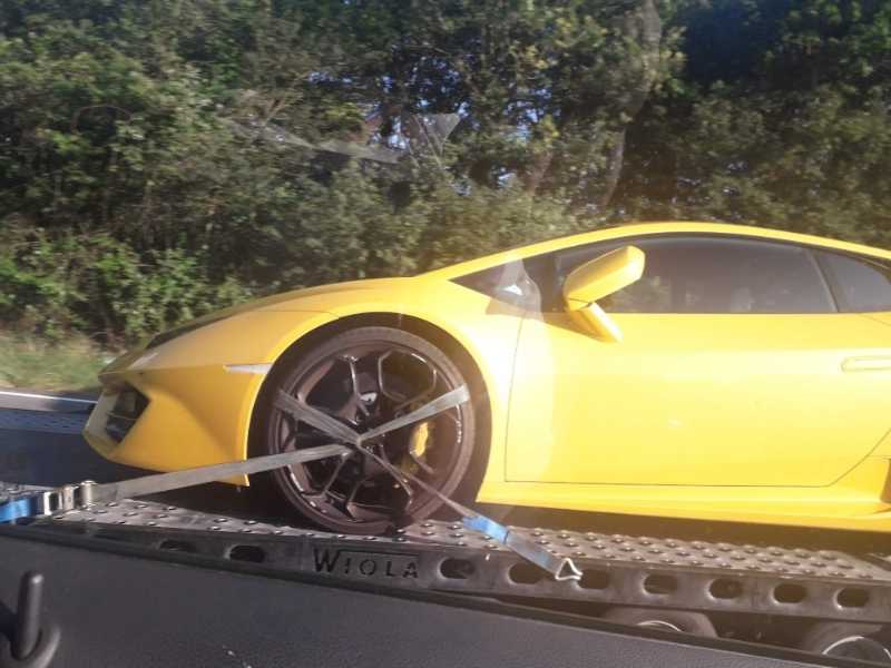 Lamborghini Huracán spotted in Southampton