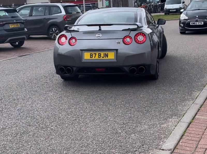 Nissan GT-R spotted in Inverness