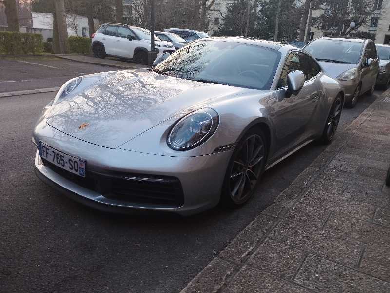 Porsche 911 (2021) spotted in Paris, France