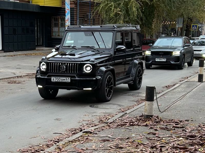 Mercedes-Benz G-Class spotted in Rostov-on-Don