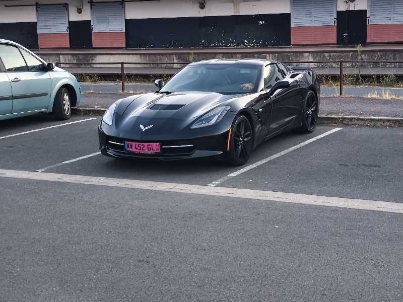 Chevrolet Corvette C7 spotted in La Rochelle