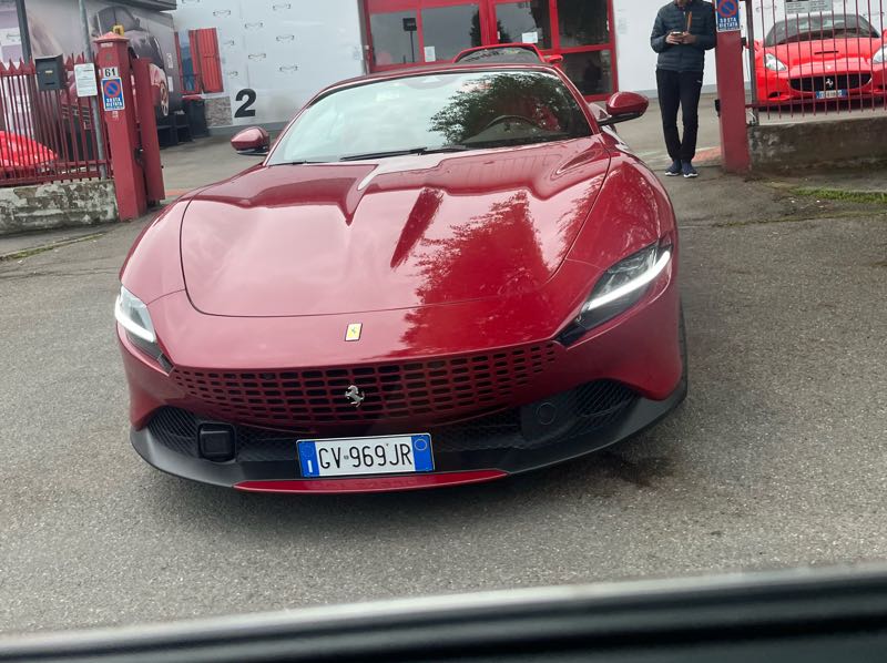 Ferrari Roma (2020) spotted in Modena, Italy