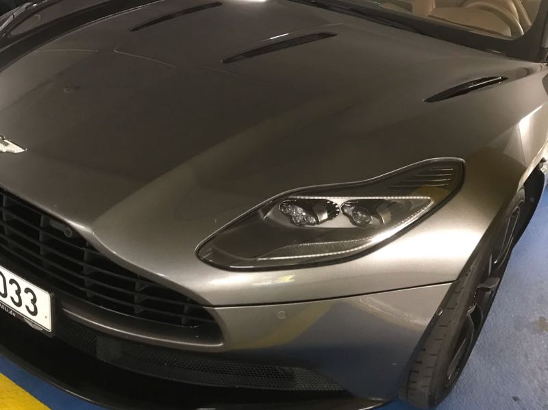 Aston Martin DB11 spotted in Innsbruck