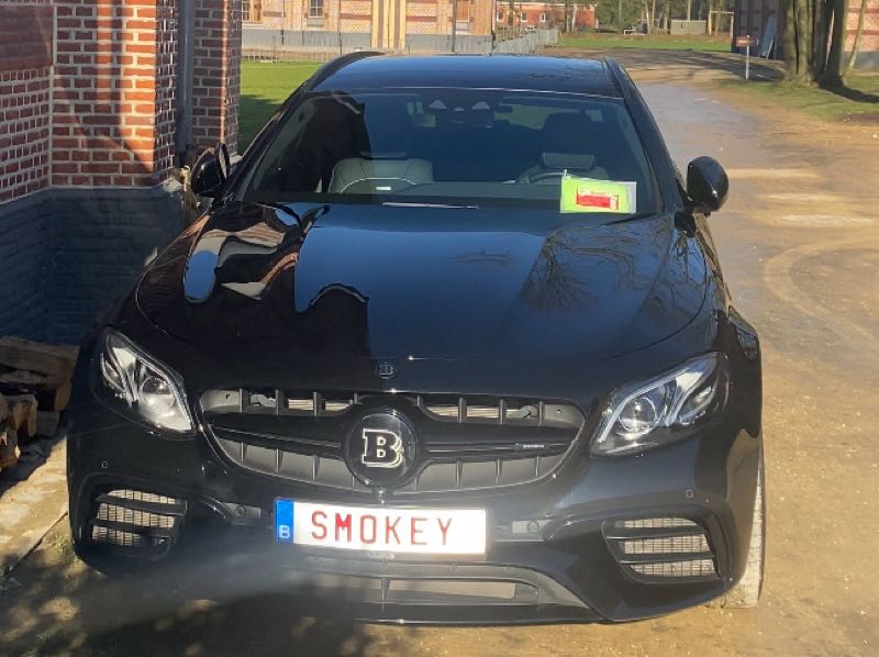 Mercedes-Benz E-Class Brabus spotted in Beerse
