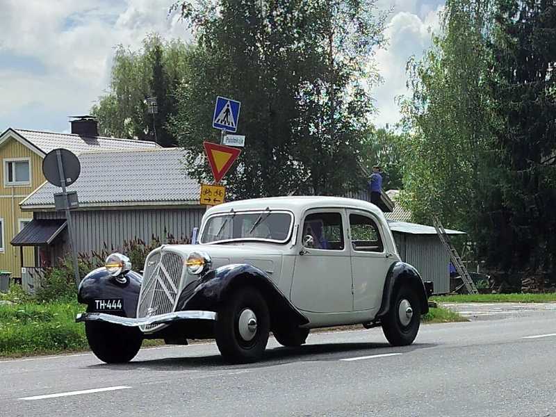 Citroën Traction Avant spotted in Tampere