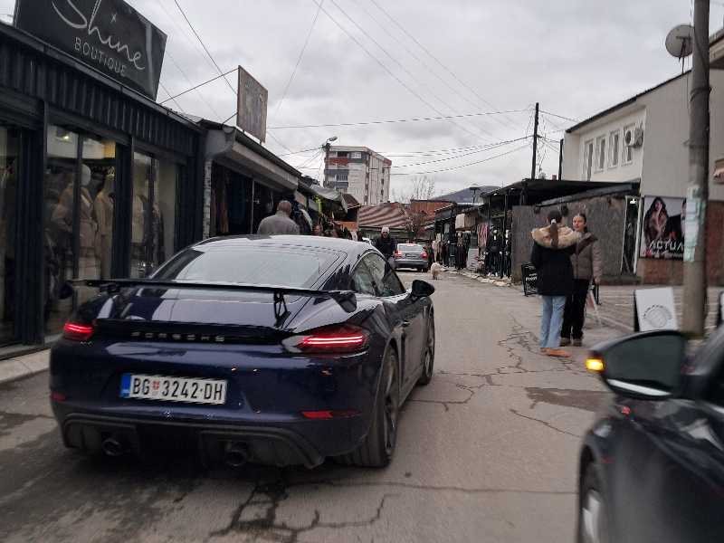 Porsche 718 Cayman GT4 spotted in Novi Pazar