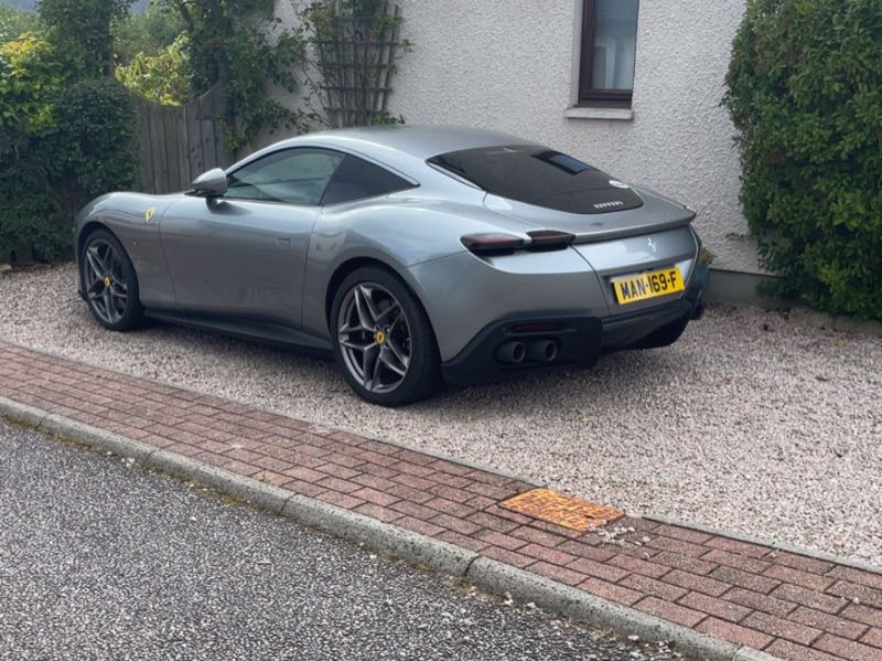 Ferrari Roma spotted in Nairn