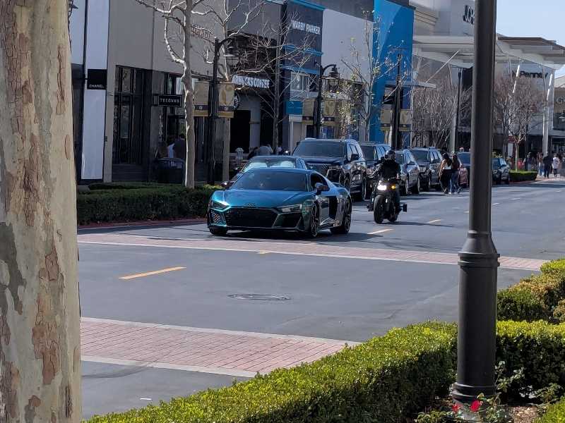 Audi R8 spotted in Rancho Cucamonga