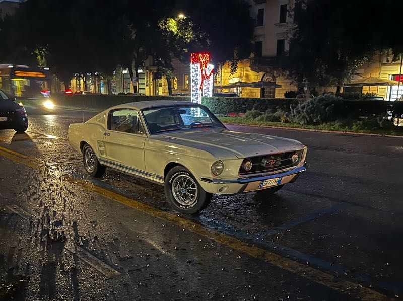 Ford Mustang (1967) spotted in Verona, Italy