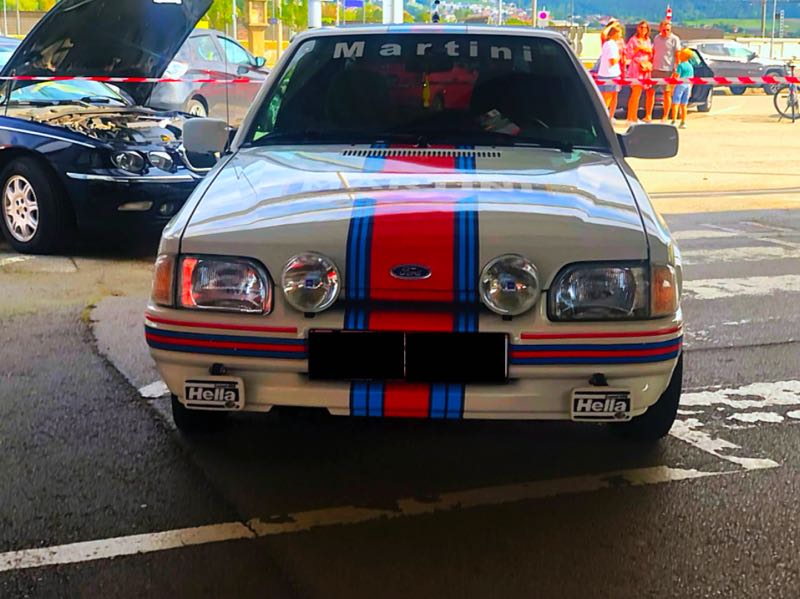 Ford Escort RS Cosworth spotted in Innsbruck