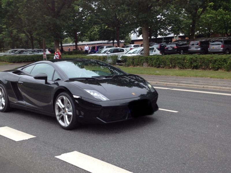 Lamborghini Gallardo spotted in Kolding