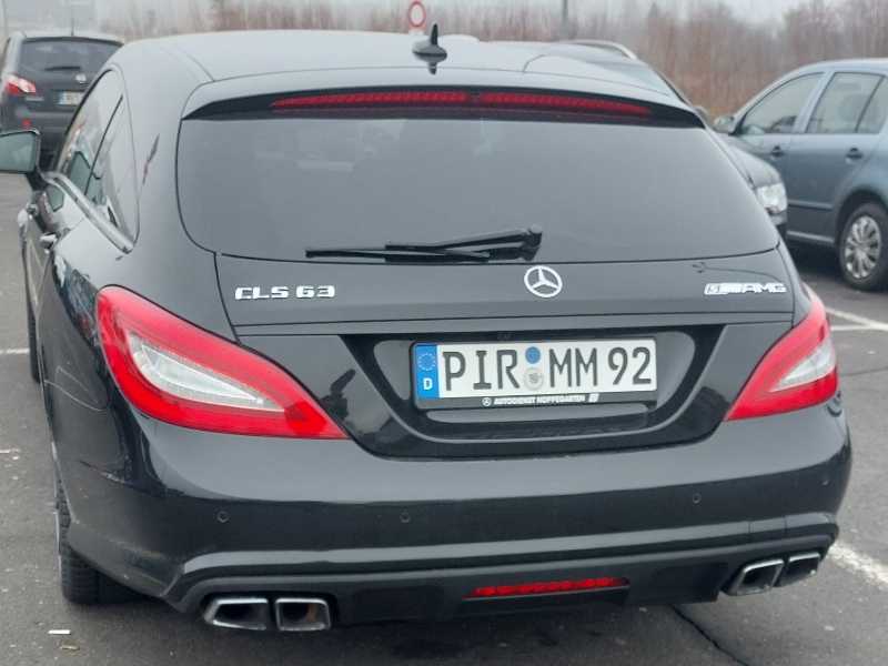 Mercedes-Benz CLS 63 AMG spotted in Teplice