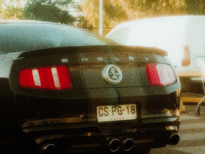 Ford Mustang Shelby GT500 (2012) spotted in Santiago, Chile