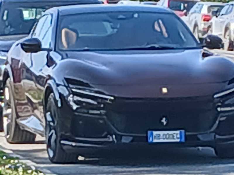 Ferrari Roma spotted in Massa
