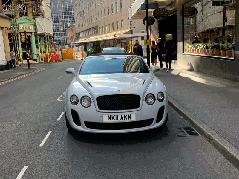 Bentley Continental Supersports spotted in Manchester