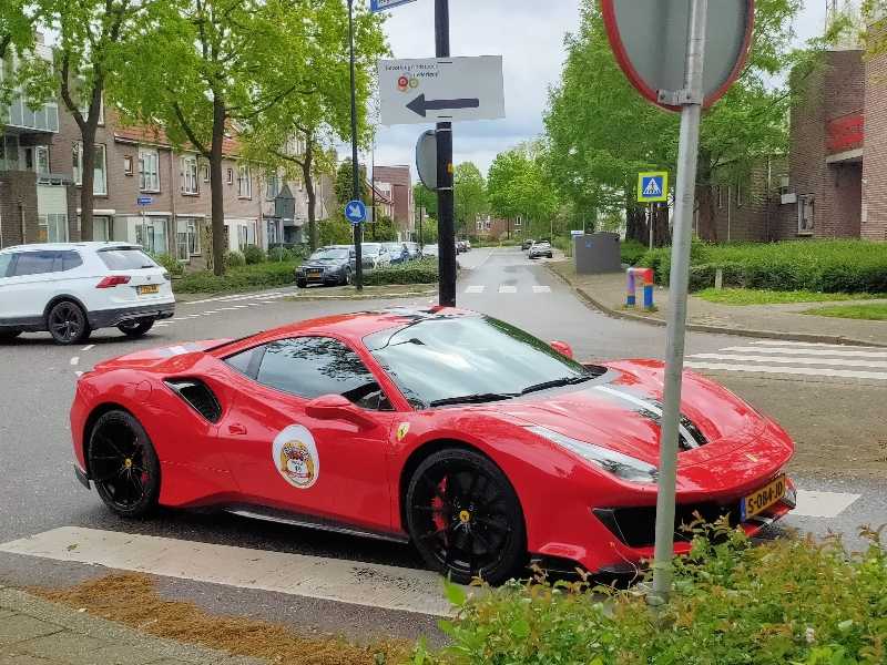 Ferrari 488 GTB spotted in Amersfoort