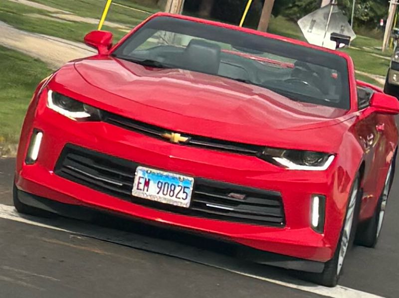 Chevrolet Camaro spotted in Champaign
