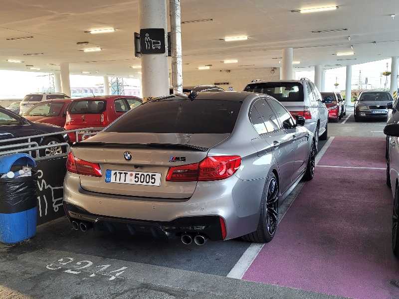 BMW M5 spotted in Domažlice