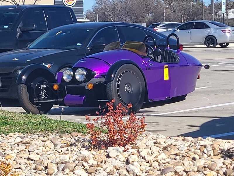 Morgan 3-Wheeler spotted in Frisco