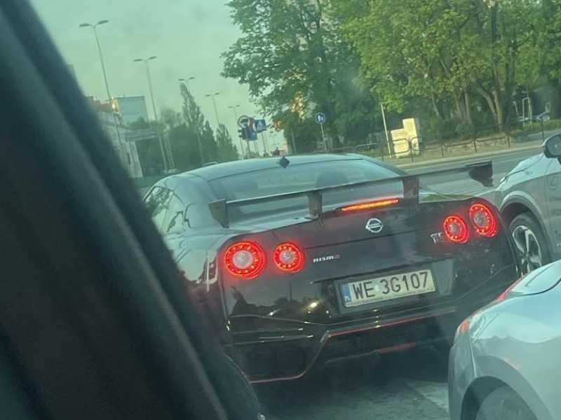 Nissan GT-R (2017) spotted in Warsaw, Poland