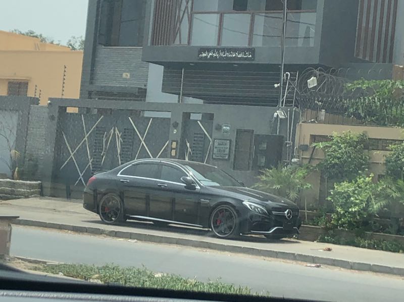 Mercedes-Benz C63 AMG spotted in Karachi