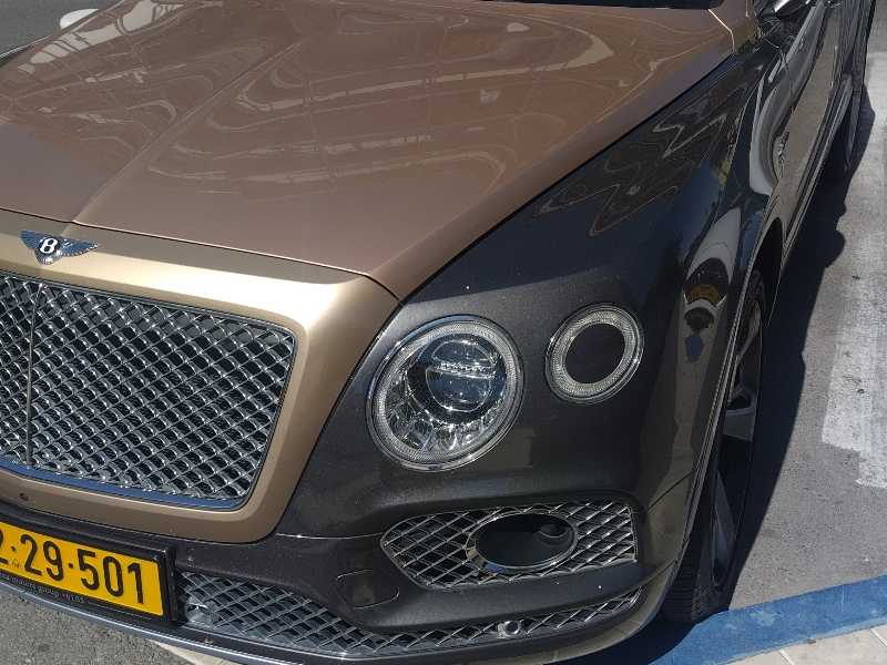 Bentley Bentayga spotted in Haifa