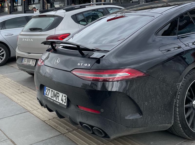 Mercedes-Benz GT 43 spotted in Ankara