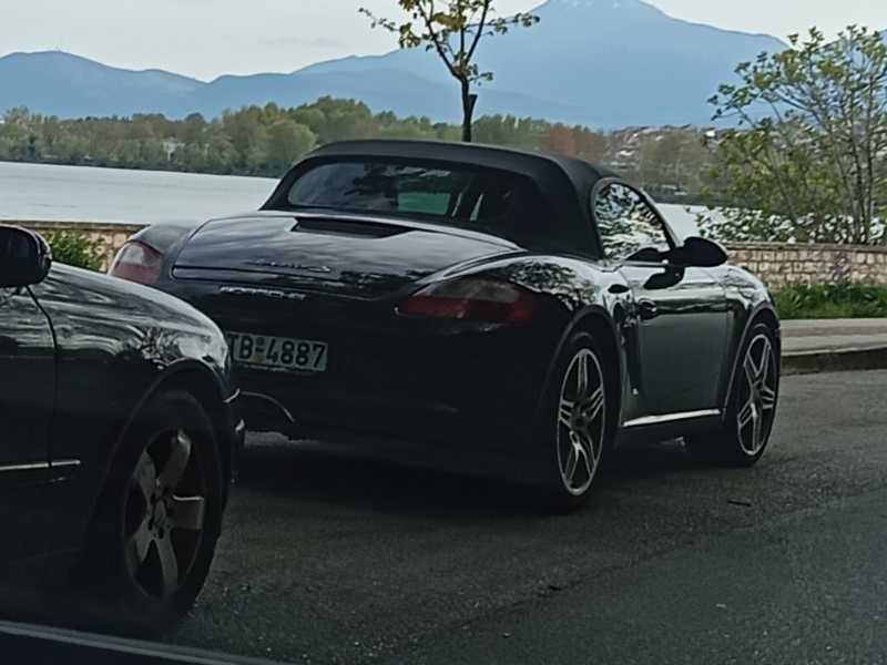 Porsche Boxster spotted in Ioánnina