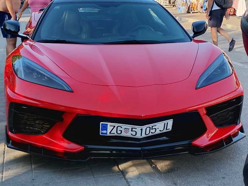 Chevrolet Corvette C8 spotted in Podgrad