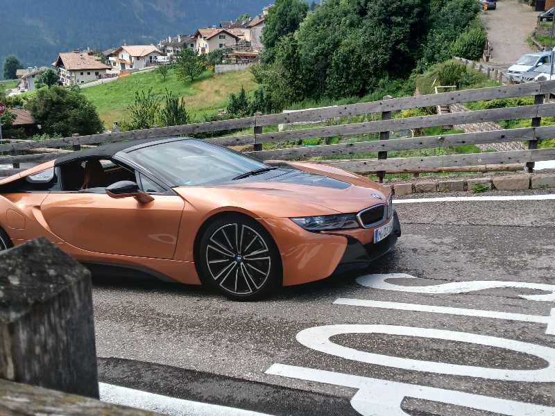 BMW i8 spotted in Bolzano