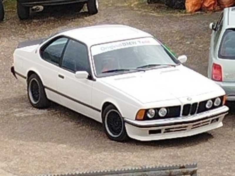 BMW 635CSi spotted in Verviers